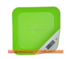 Básculas de alimentos de cocina digitales diseñadas por ROKTOOLS con bandeja, artículo para el hogar, unidad diferente, báscula de carne de 880 mL - Product Image 4