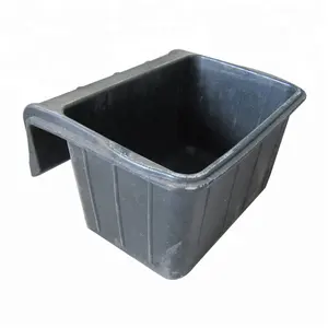 hanging pail/rubber container made in China,horse feeding container