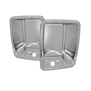 สำหรับ99-16 Ford Super Duty F250 + F350 + F450 <span class=keywords><strong>Chrome</strong></span> <span class=keywords><strong>2</strong></span>มือจับประตู W/ PSG ฝาปิดรูกุญแจ - Product Image 2