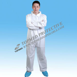 VENTA CALIENTE <span class=keywords><strong>Desechable</strong></span> No Tejido <span class=keywords><strong>Mono</strong></span> Traje de Protección Química - Product Image 2