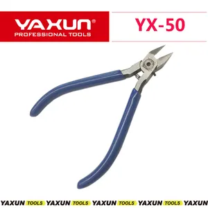 YX-50 Chrome Vanadi Thép Wire Cutter Diagonal Cắt Kìm Nipper Sửa Chữa Cụ Chất Lượng Cao 5 inch 125 mét điện tử cutter