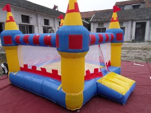 Château plein d'entrain <span class=keywords><strong>gonflable</strong></span> de maison de videur de <span class=keywords><strong>mini</strong></span> prix bon marché d'usine de la Chine pour le jeu d'arrière-cour d'enfants - Product Image 4