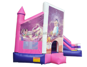 Principessa Gonfiabile Salta Buttafuori Castello <span class=keywords><strong>Air</strong></span> Ponticello per le Ragazze