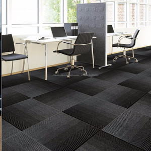Européenne style nylon solution teints dalle de moquette pour <span class=keywords><strong>le</strong></span> bureau du commerce chambre utilisé avec bouclée - Product Image 3