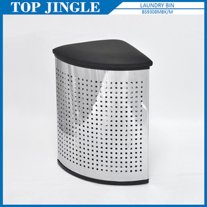 5L Oval Shape Stainless Waste <b>Bin</b> - Product Image 4