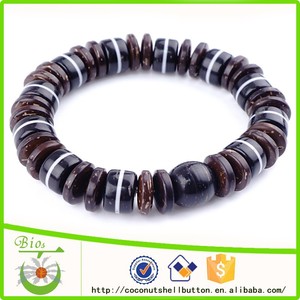 Cocotero personalizado con beaded nativo americano joyas pulsera - Product Image 4