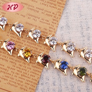 Bracelet personnalisé en or, pour femmes, vente en gros - Product Image 3