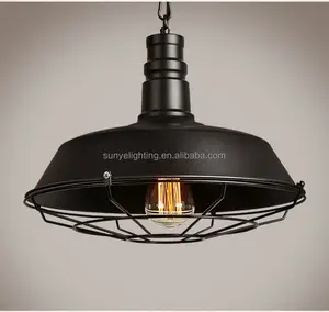 Pingente de teto vintage para tubo de água, luminária suspensa retrô, acabamento, lustre, lâmpada industrial