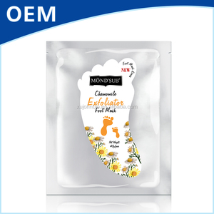 Cuidado de La Piel Oem Lable privado Cosméticos <span class=keywords><strong>Manzanilla</strong></span> Exfoliante Y Suavizar la Máscara Del Pie - Product Image 1