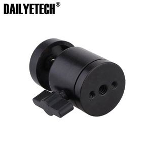 360 grados giratorio <span class=keywords><strong>Mini</strong></span> cabeza de bola soporte para 1/4 tornillo de montaje en trípode de cámara DSLR de DAILYETECH - Product Image 4