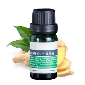 Factory supply wholesale ginger massage essential oil