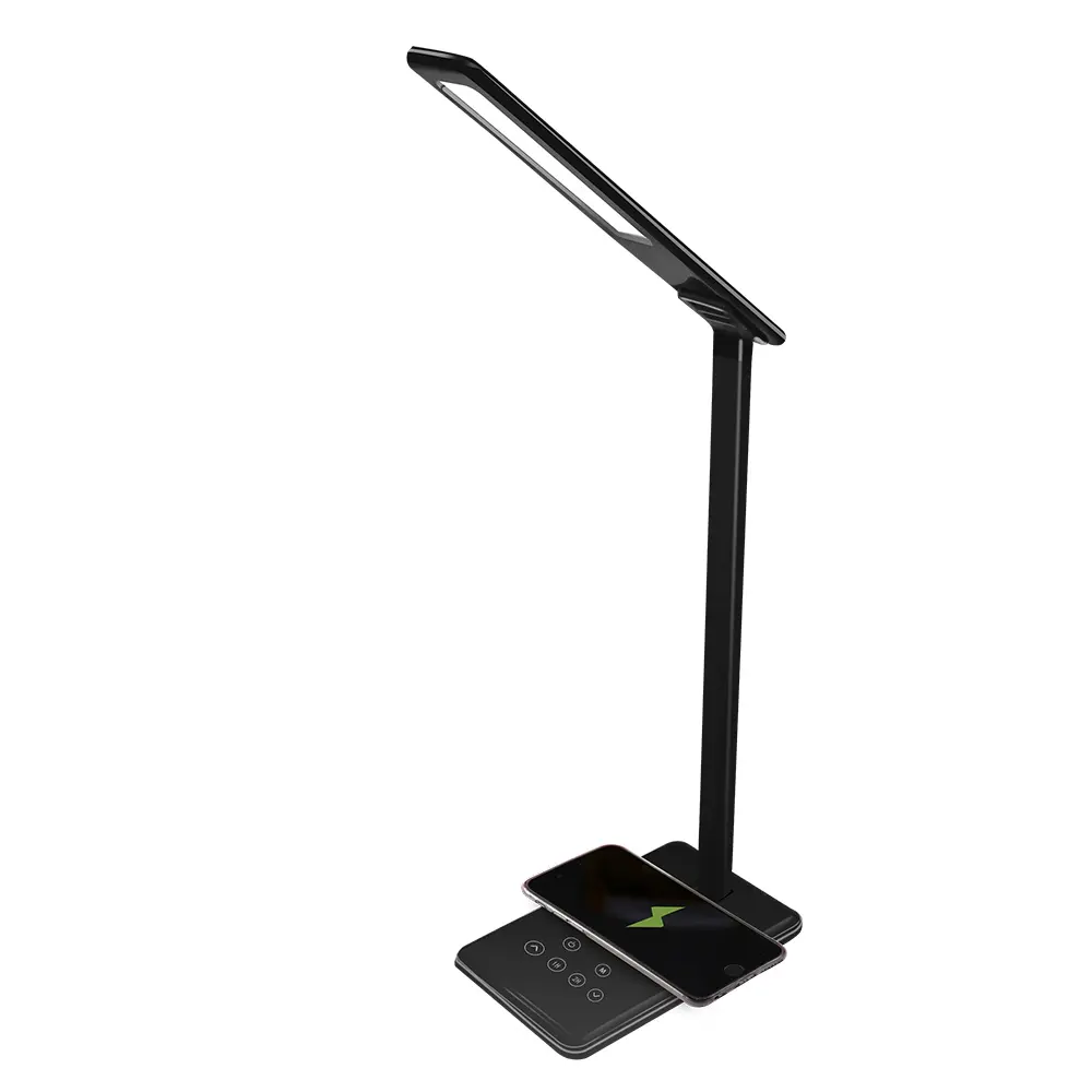 Desk Lamp Wireless Desk Lamp Dimmable Foldable Smart Wireless Charging Desk Lamp LED Modern Office LED Desk Light