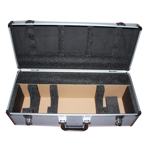 Boîte à outils en aluminium portable robuste argentée pour télescope, boîte pour appareil électronique - Product Image 2