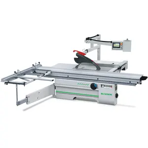 MJ320DK Auto Carpintaria Máquinas Dupla Serra Lâminas 45 90 graus 3200mm CNC Deslizante Tabela Painel Saw