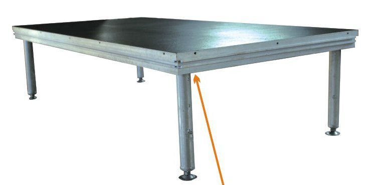 Concert Aluminum Wedding Arylic or Wood Top Event Round Stage Platform · image 2