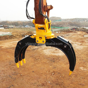 Hydraulische Draaibare Kleine <span class=keywords><strong>Log</strong></span> Grijper Voor 3 Ton Drager