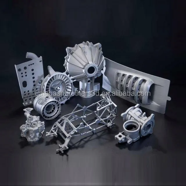 Impresora 3D de Metal de alta resolución, SLM, servicio de impresión 3D de aluminio, prototipo rápido