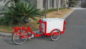 Cafe <span class=keywords><strong>bici</strong></span> a <span class=keywords><strong>tre</strong></span> <span class=keywords><strong>ruote</strong></span> 24 pollici 7 velocità/inter 3 velocità cargo bike GB 9005B - Product Image 2