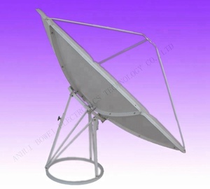 Antenne parabolique <span class=keywords><strong>satellite</strong></span> C/Ku Bande 2,1 m à foyer principal, montage sur poteau ou au sol, pour le Sri Lanka, 6,9 pieds avec poteau FTA 210 cm - Product Image 6