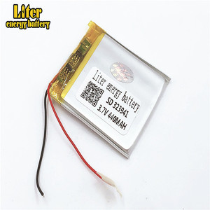 <span class=keywords><strong>3</strong></span>,7 V 323941 440 mah Li-ion battery Battery lithium polymer battery rechargeable battery - Product Image 4