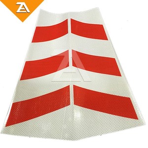 Giallo nero freccia riflettente del pavimento nastro adesivo riflettente per la sicurezza della carreggiata - Product Image 4