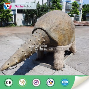 Sanhe vida robot tamaño vivid animatronics glyptodons prehistoria resina de tamaño animal para la venta - Product Image 6