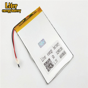 Lipo Tablet PC 3,7 V 3290130 battery rechargeable 4000 mah Polymer battery li-polímero - Product Image 4