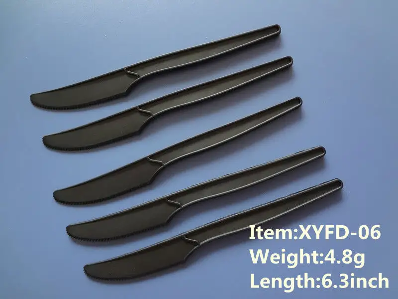 Biodegradável descartável faca amido de milho, uma boa faca de qualidade, faca de plástico:XYFD-06