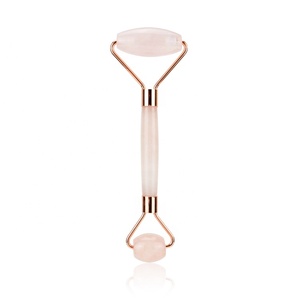 Profession elle Großhandel Gesichts <span class=keywords><strong>massage</strong></span> gerät für Gesicht Rosenquarz Jade Stein Gesichts walze - Product Image 1