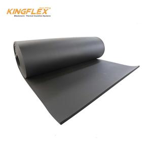 Plastic rubber foam board construction material for vapor barrier