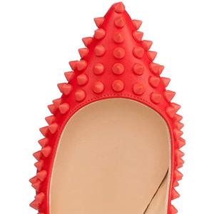 Più il Formato Punta a punta Chaussure Femme Tacchi Alti Rivetto Rosso <span class=keywords><strong>Scarpe</strong></span> Da <span class=keywords><strong>Sposa</strong></span> Da <span class=keywords><strong>Sposa</strong></span> <span class=keywords><strong>Per</strong></span> Le Donne - Product Image 6