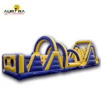 27m giant inflatable obstacle course inflatable obstacle course for sale high quality giant inflatable obstacle course