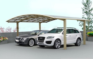 Abri de voiture en aluminium résistant au vent, facile à installer, résistance au vent de 122 km/h, porte de garage, auvent, abri de voiture - Product Image 5