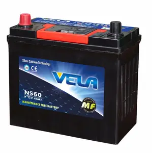 NS60-MF NIEDRIGER PREIS CHINESISCHE AMARON-AUTO-BATTERIE