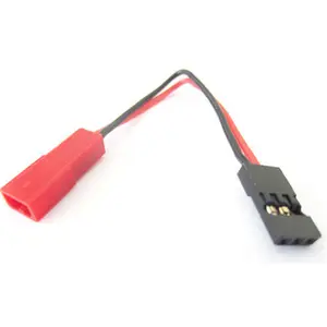 JST Female To JR Futaba Male Servo Connector Adapter Cable For RC Lipo Battery