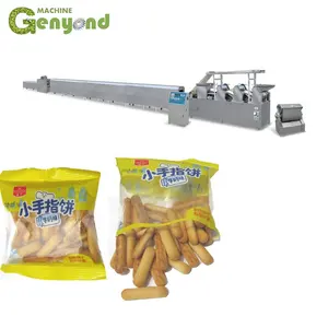 Máquina de producción de galletas de dedo automática Shanghai Precio de línea
