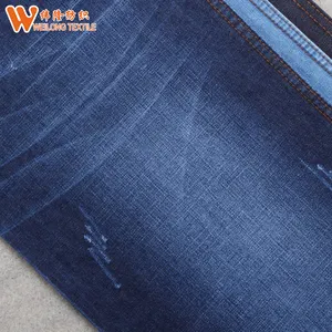 Slub denim fabrics for jeans pants denim fabric providing