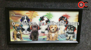 Ck-9 famosa sala de la nueva decoración de moda 3d perros anime cuadros pinturas - Product Image 1