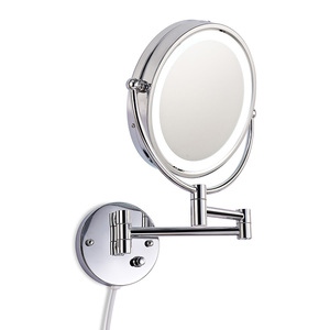 Double Sided Arm Extending Wall Mount Bathroom <strong>Vanity</strong> <strong>Led</strong> <strong>Mirror</strong> With Lights and Magnification 10X - Product Image 4