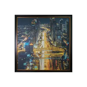 High Quality Frmes Hotel Decoration Modern Pictures Building Landscape Wall Picture Art Printing Canvas Wall Art