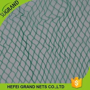 Comercio al por mayor de plástico hdpe pájaro net/red de captura de aves/malla de protección de árboles de plástico