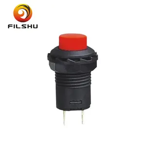 Latching or Momentary ON-OFF Push Button 2PIN SPST Switch Round Red 1.5A10pcs,Latching or Momentary ON-OFF Push Button 2PIN SPST