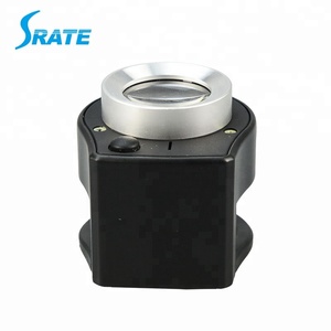 Cầm tay kính lúp LED ánh sáng dệt TES Kính Lúp Đèn <span class=keywords><strong>UV</strong></span> <span class=keywords><strong>magnifiers</strong></span> với quy mô cho in với 30x - Product Image 5