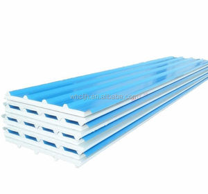 <span class=keywords><strong>Panneau</strong></span> à <span class=keywords><strong>sandwich</strong></span> en acier EPS pour le toit, <span class=keywords><strong>panneau</strong></span> coloré, pour qualité supérieure, <span class=keywords><strong>prix</strong></span> d'usine - Product Image 1