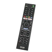 Nuevo Control Remoto IR de Repuesto RMT-TX300E Compatible con Televisores LED Inteligentes 3D SONY Antiguos y Modernos con Botones de Youtube/Netflix