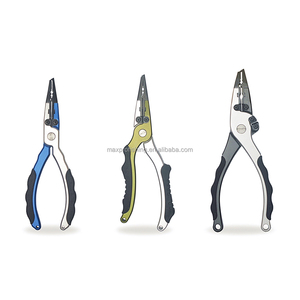 Alicates <span class=keywords><strong>de</strong></span> <span class=keywords><strong>pesca</strong></span> <span class=keywords><strong>de</strong></span> aluminio con asas <span class=keywords><strong>de</strong></span> goma - Product Image 2