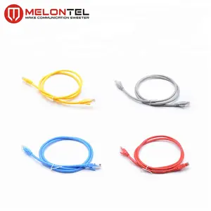 MT-5002 Made in China RJ45 Pass FlukeTest 4PR Network Jumper Wire Cat5E Cat6 UTP Patch Cord Cable