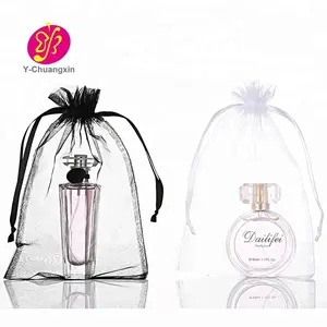 Heißes Produkt Süßigkeiten Organza Tasche, Kordel zug Organza Beutel, Parfüm Organza Tasche