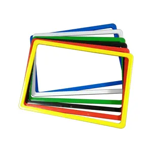 Marco de plástico ABS para fotos A2, A3, A4, A5, blanco, negro, rojo, amarillo, verde, precio de fábrica