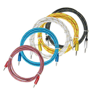 3.5mm <span class=keywords><strong>género</strong></span> <span class=keywords><strong>masculino</strong></span> enchufe video audio altavoz cable de enlace - Product Image 6